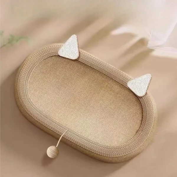 Cat Scratching Board Sisal Fabric Oval Shape Extra Large Cat Claw Board Basin Cats Nest Breathable Wear-resistant Pet Supplies - Image 6